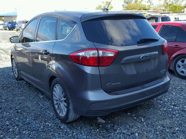 1FADP5BU6DL514875 - 2013 FORD C-MAX SEL GRAY photo 3