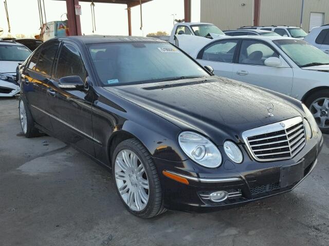 WDBUF56XX8B208435 - 2008 MERCEDES-BENZ E 350 BLACK photo 1