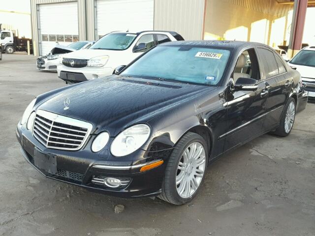 WDBUF56XX8B208435 - 2008 MERCEDES-BENZ E 350 BLACK photo 2