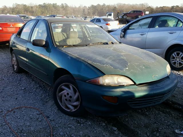 1G1JC5247V7110429 - 1997 CHEVROLET CAVALIER GREEN photo 1