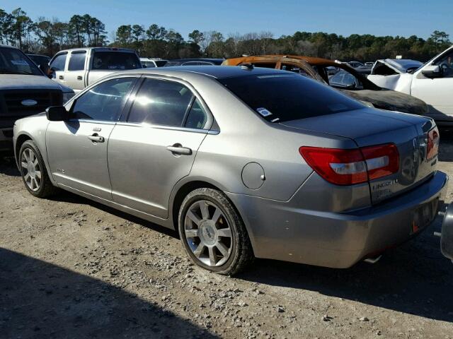 3LNHM26T08R611626 - 2008 LINCOLN MKZ SILVER photo 3