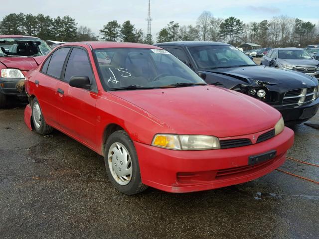 JA3AY26CX1U030836 - 2001 MITSUBISHI MIRAGE ES RED photo 1