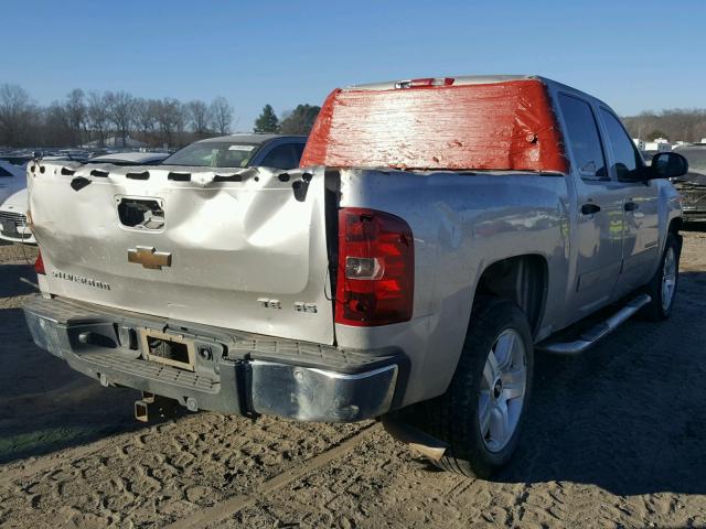 2GCEC13J871511154 - 2007 CHEVROLET SILVERADO SILVER photo 4