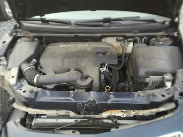 1G1ZH57B89F101309 - 2009 CHEVROLET MALIBU 1LT BLUE photo 7