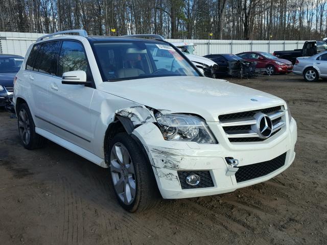 WDCGG8HBXAF309014 - 2010 MERCEDES-BENZ GLK 350 4M WHITE photo 1