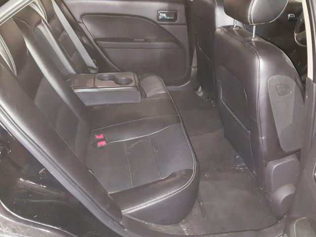 3FAHP081X7R126782 - 2007 FORD FUSION BLACK photo 6