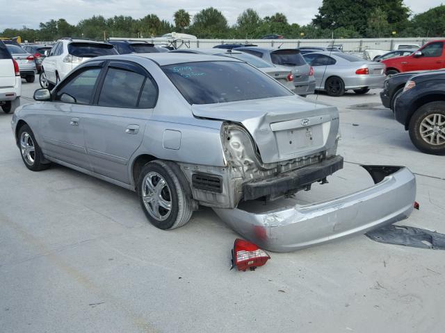 KMHDN46D06U271707 - 2006 HYUNDAI ELANTRA GL SILVER photo 3