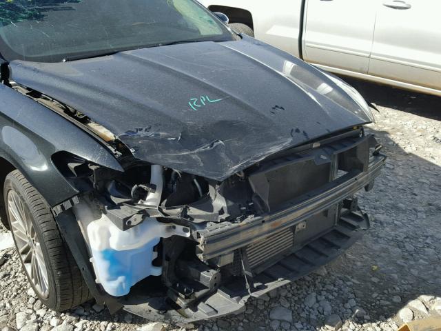 3FA6P0H98DR304410 - 2013 FORD FUSION SE BLACK photo 9