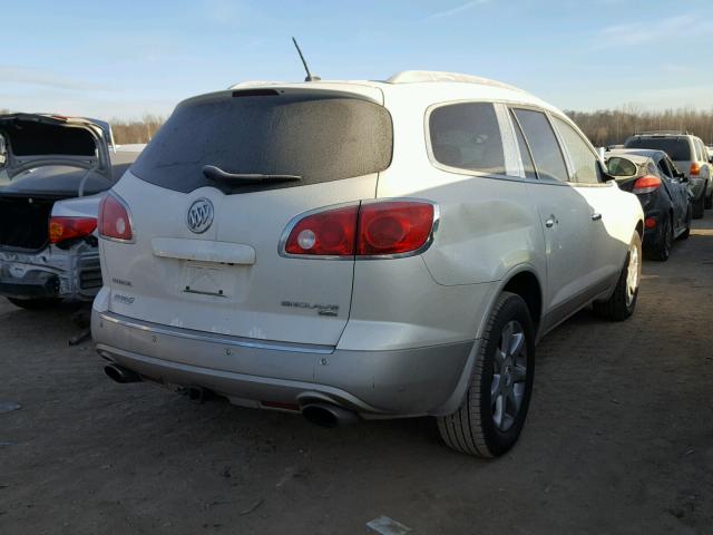 5GAER23D09J162791 - 2009 BUICK ENCLAVE CX WHITE photo 4