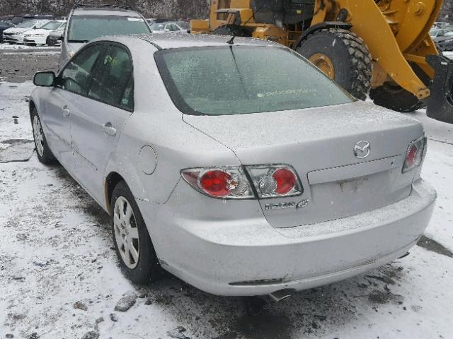 1YVFP80C765M32217 - 2006 MAZDA 6 I SILVER photo 3