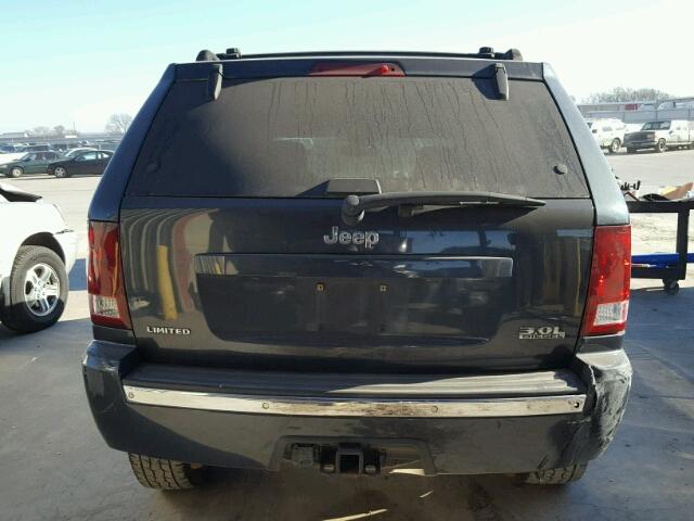 1J8HS58M17C644528 - 2007 JEEP GRAND CHER GRAY photo 10