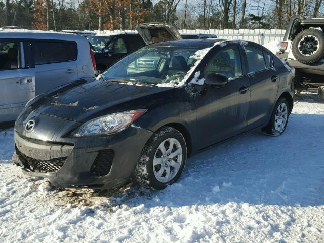 JM1BL1TG0D1723555 - 2013 MAZDA 3 I BLACK photo 2