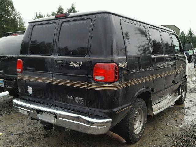 2B6HB11X9YK129903 - 2000 DODGE RAM VAN B1 BLACK photo 4