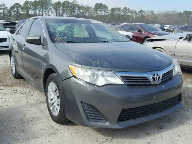 4T4BF1FK3CR161379 - 2012 TOYOTA CAMRY BASE GRAY photo 1