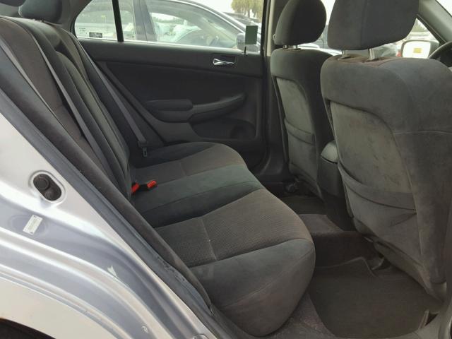 1HGCM56493A060352 - 2003 HONDA ACCORD LX SILVER photo 6