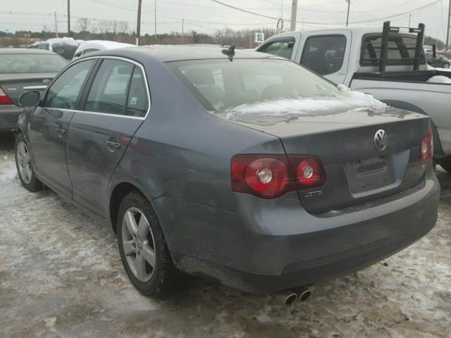 3VWRZ71K09M133886 - 2009 VOLKSWAGEN JETTA SE GRAY photo 3