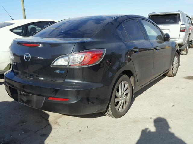 JM1BL1V8XC1670318 - 2012 MAZDA 3 I BLACK photo 4