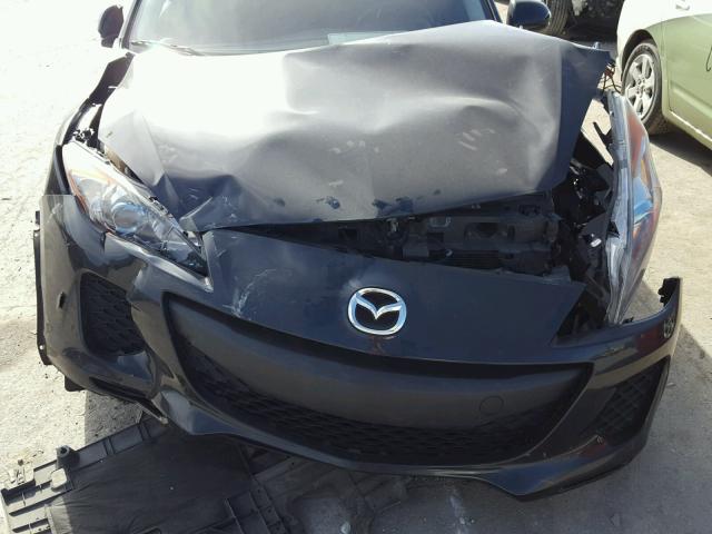 JM1BL1V8XC1670318 - 2012 MAZDA 3 I BLACK photo 7