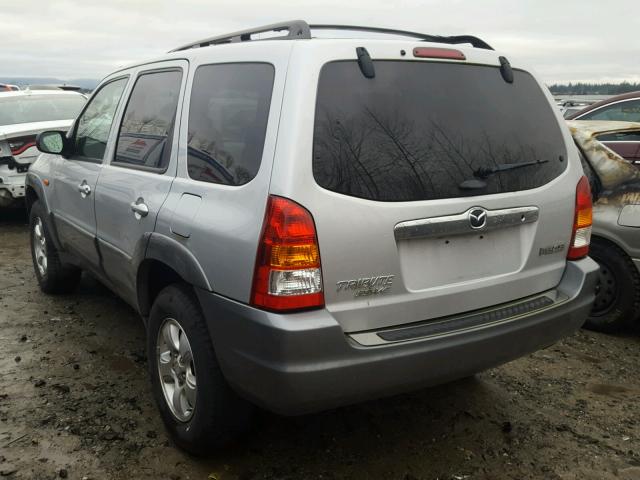 4F2YU09131KM67938 - 2001 MAZDA TRIBUTE LX SILVER photo 3