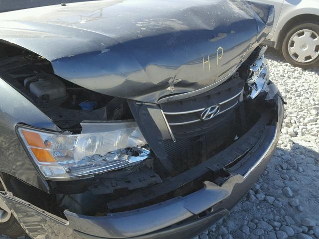 5NPET46C79H545764 - 2009 HYUNDAI SONATA GLS BLUE photo 9