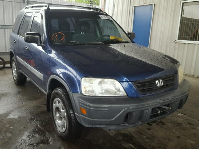 JHLRD1844XC045155 - 1999 HONDA CR-V LX BLUE photo 1