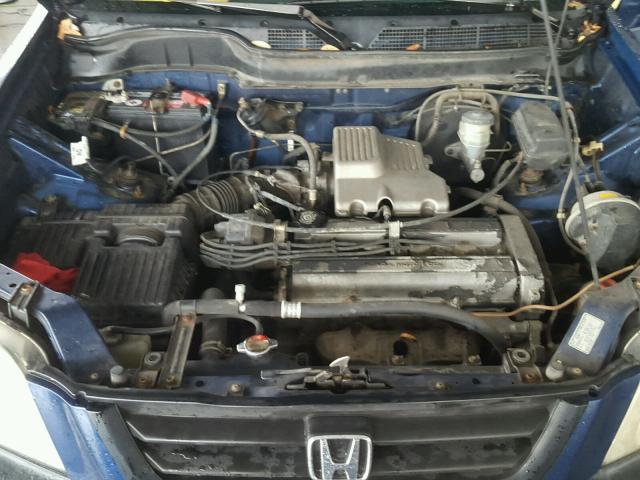 JHLRD1844XC045155 - 1999 HONDA CR-V LX BLUE photo 7