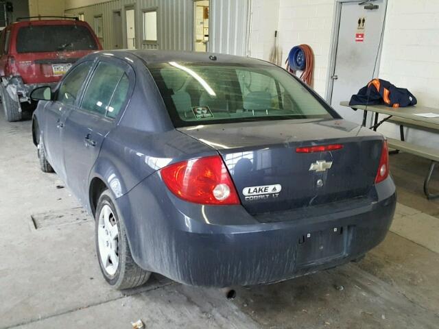 1G1AL58FX87237771 - 2008 CHEVROLET COBALT LT CHARCOAL photo 3