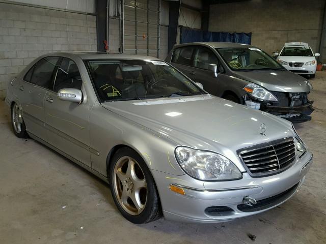 WDBNG70J74A417892 - 2004 MERCEDES-BENZ S 430 GRAY photo 1