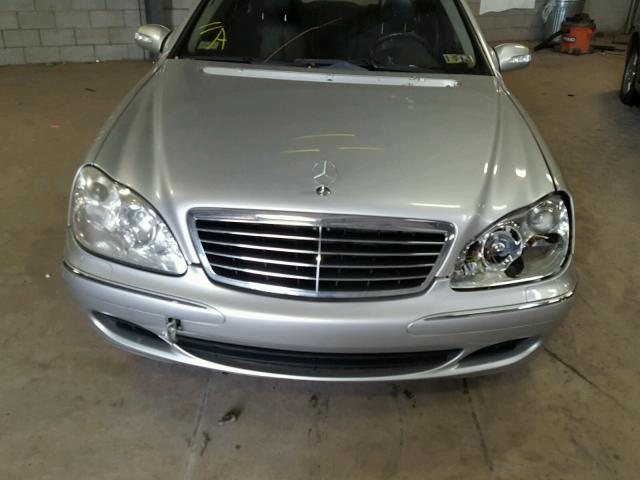 WDBNG70J74A417892 - 2004 MERCEDES-BENZ S 430 GRAY photo 7