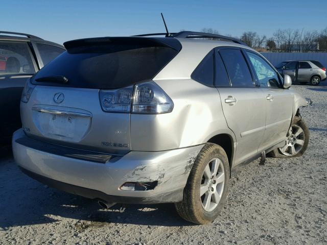 2T2HA31U06C096080 - 2006 LEXUS RX 330 SILVER photo 4