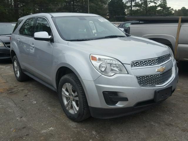 2GNALBEC8B1334799 - 2011 CHEVROLET EQUINOX LS SILVER photo 1