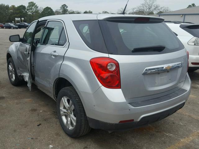 2GNALBEC8B1334799 - 2011 CHEVROLET EQUINOX LS SILVER photo 3