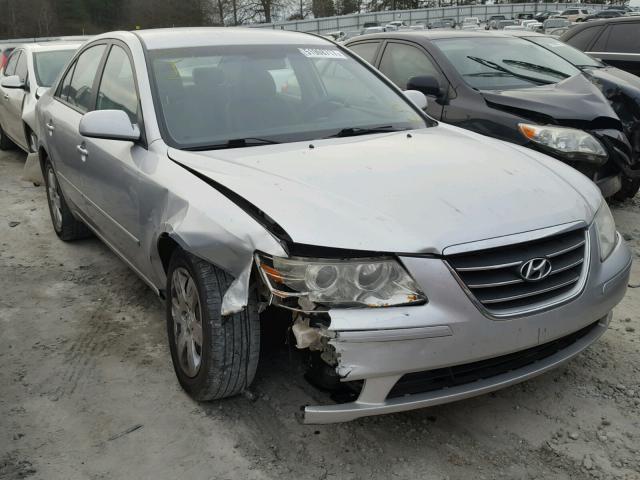 5NPET46C49H533488 - 2009 HYUNDAI SONATA GLS SILVER photo 9