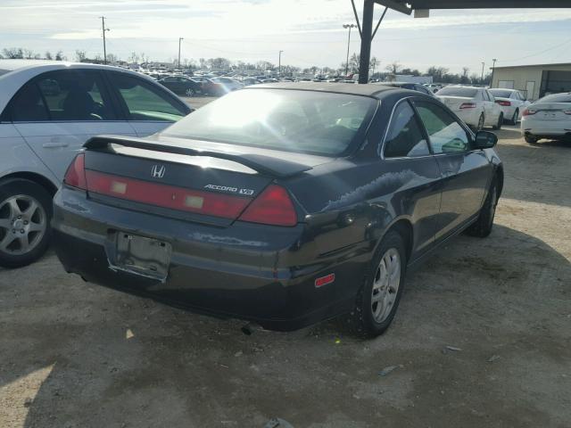 1HGCG22591A032682 - 2001 HONDA ACCORD EX BLACK photo 4