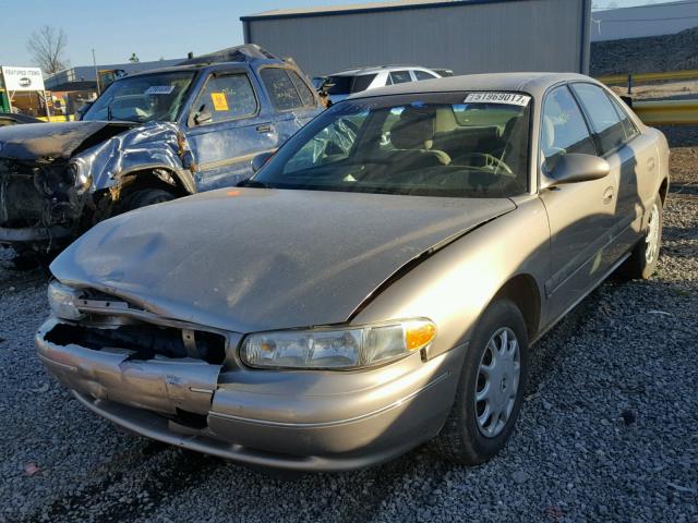 2G4WS52J4Y1259903 - 2000 BUICK CENTURY CU TAN photo 2