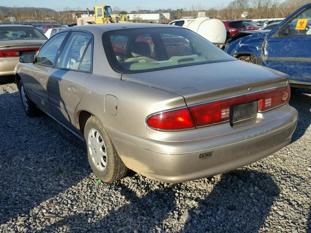 2G4WS52J4Y1259903 - 2000 BUICK CENTURY CU TAN photo 3