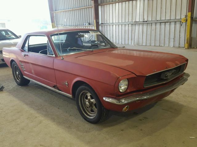 6R07T112012 - 1966 FORD MUSTANG RED photo 1