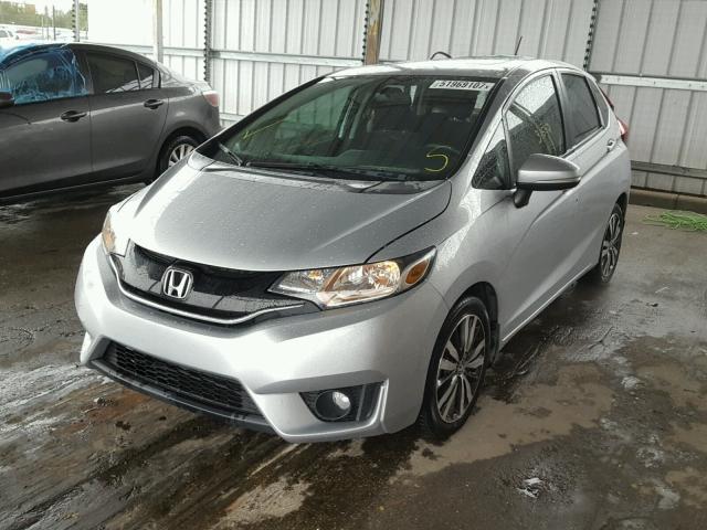 3HGGK5H86FM705103 - 2015 HONDA FIT EX SILVER photo 2