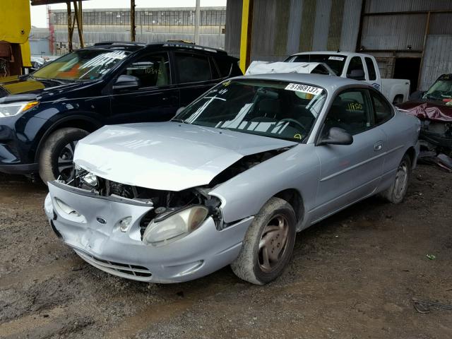 3FAFP11332R135907 - 2002 FORD ESCORT ZX2 SILVER photo 2