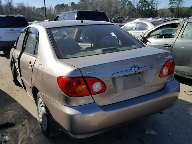 2T1BR32E24C291010 - 2004 TOYOTA COROLLA CE GOLD photo 3