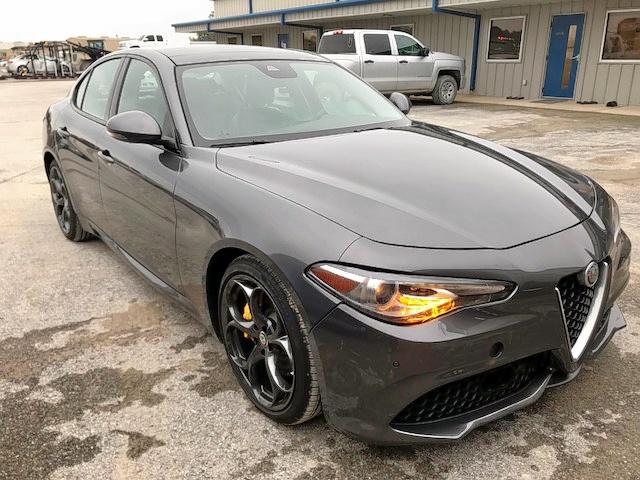 ZARFAECN7J7589932 - 2018 ALFA ROMEO GIULIA TI GRAY photo 1