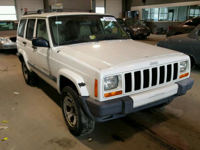 1J4FF68S3XL539099 - 1999 JEEP CHEROKEE S WHITE photo 1