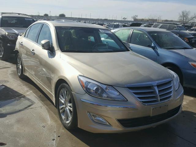 KMHGC4DD7CU205639 - 2012 HYUNDAI GENESIS 3. GOLD photo 1