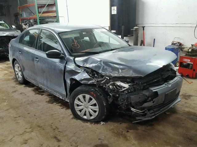 3VW2K7AJ1CM465193 - 2012 VOLKSWAGEN JETTA BASE 黑色 照片 1