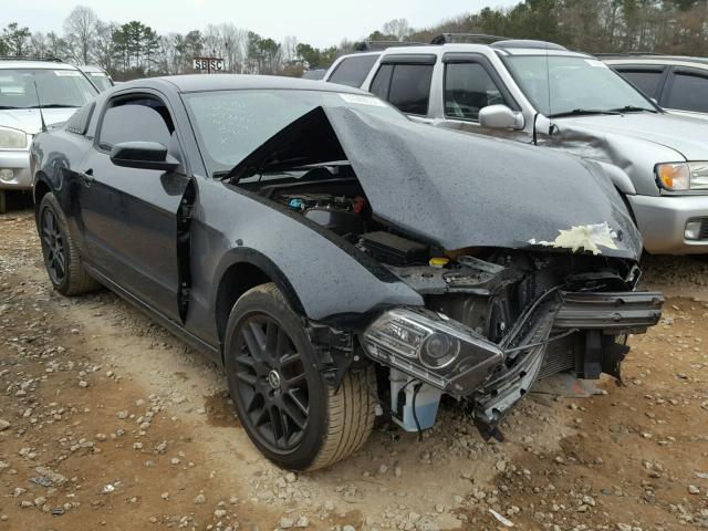 1ZVBP8AM0E5277260 - 2014 FORD MUSTANG BLACK photo 1