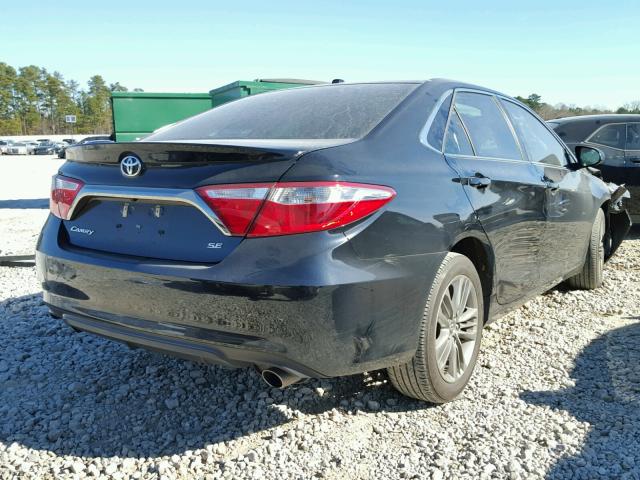 4T1BF1FK8GU597239 - 2016 TOYOTA CAMRY LE BLACK photo 4