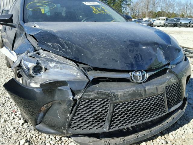 4T1BF1FK8GU597239 - 2016 TOYOTA CAMRY LE BLACK photo 9