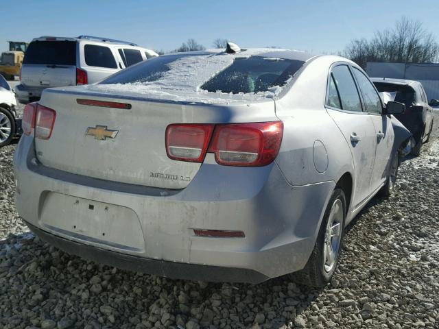 1G11B5SL8FF256436 - 2015 CHEVROLET MALIBU LS SILVER photo 4