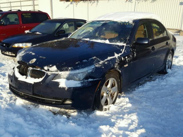 WBANV93508CZ67816 - 2008 BMW 535 XI BLACK photo 2