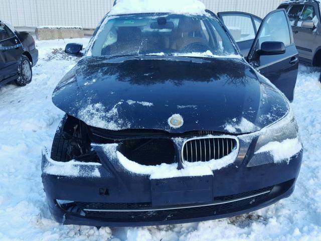 WBANV93508CZ67816 - 2008 BMW 535 XI BLACK photo 7